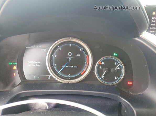 2T2BZMCA4JC157480 2018 LEXUS RX Черный Вид щитка приборов