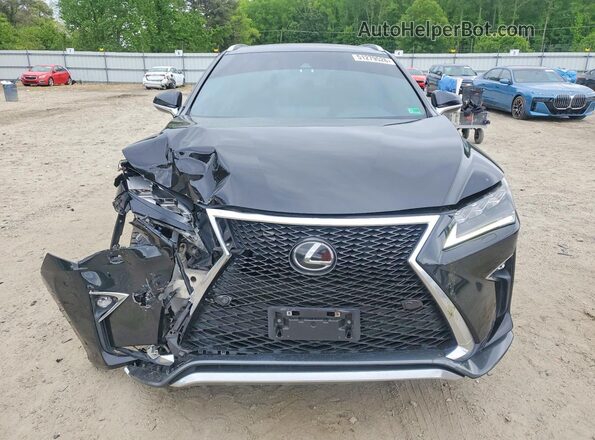 2T2BZMCA4JC157480 2018 LEXUS RX Черный Вид спереди