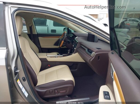 2T2BZMCA4KC174071 2019 LEXUS RX 350 Silver Front interior view