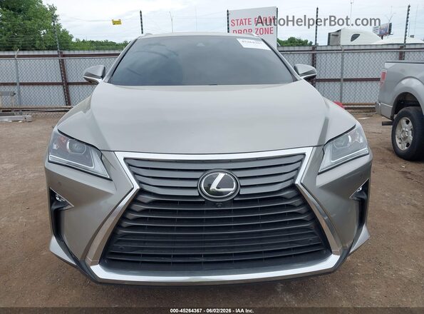 2T2BZMCA4KC174071 2019 LEXUS RX 350 Silver Rear interior view