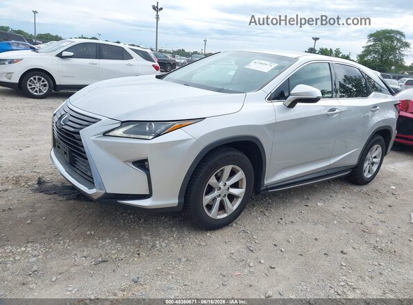 2T2BZMCA5GC014059 2016 LEXUS RX 350 Silver Vista tres cuartos delantera izquierda