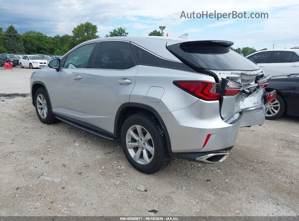 2T2BZMCA5GC014059 2016 LEXUS RX 350 Silver Trasero izquierdo
