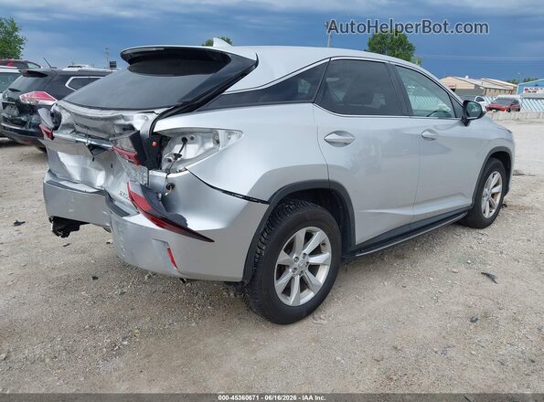 2T2BZMCA5GC014059 2016 LEXUS RX 350 Silver Trasero derecho