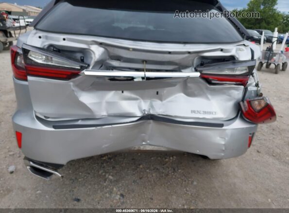 2T2BZMCA5GC014059 2016 LEXUS RX 350 Silver Vista frontal