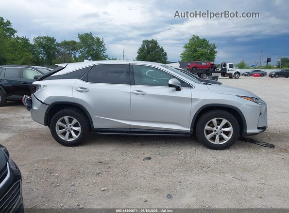 2T2BZMCA5GC014059 2016 LEXUS RX 350 Silver Vista interior trasera