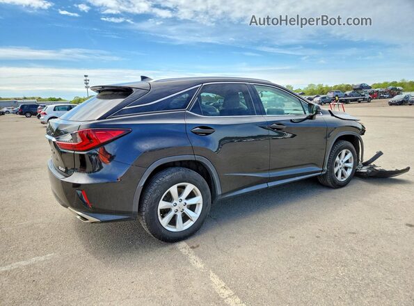 2T2BZMCA5GC022596 2016 LEXUS RX Black უკანა მარჯვენა