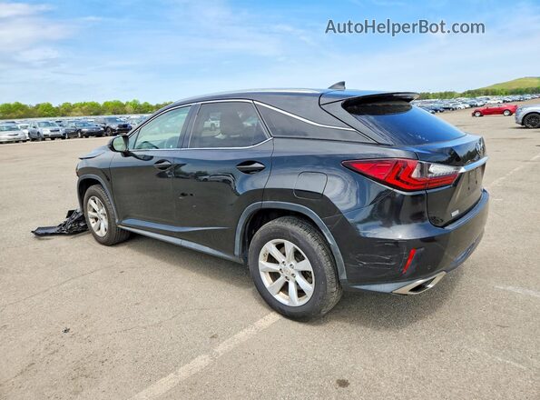 2T2BZMCA5GC022596 2016 LEXUS RX Black უკანა მარცხენა