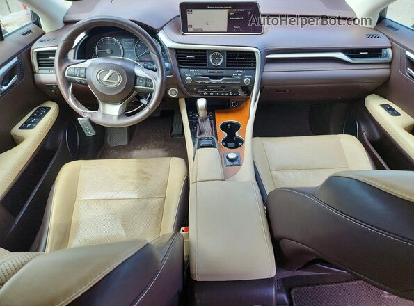 2T2BZMCA5GC022596 2016 LEXUS RX Black წინა პანელის ხედი
