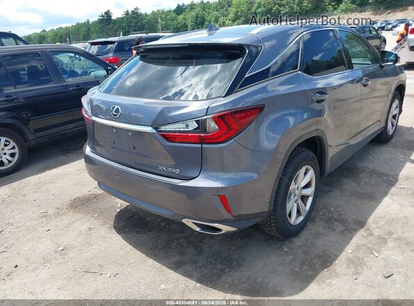 2T2BZMCA5GC034098 2016 LEXUS RX 350 Gray Tył prawy