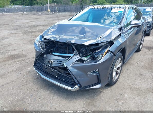 2T2BZMCA5GC034098 2016 LEXUS RX 350 Gray Widok z przodu