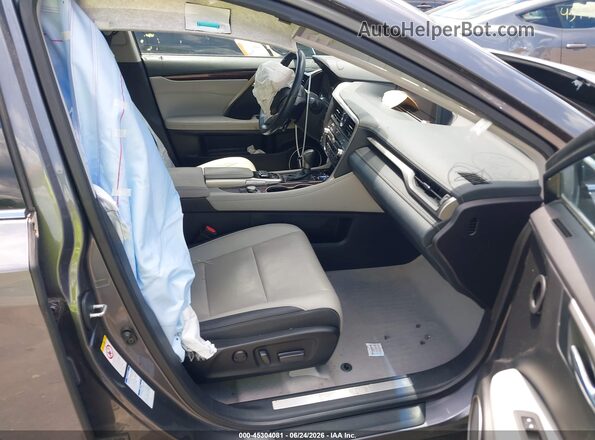2T2BZMCA5GC034098 2016 LEXUS RX 350 Gray Widok wnętrza z przodu