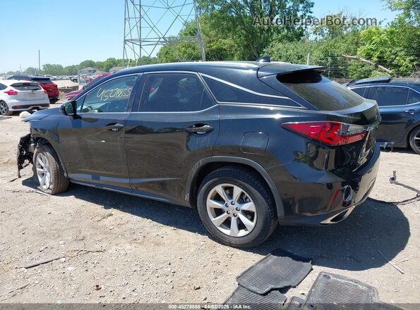 2T2BZMCA5GC040242 2016 LEXUS RX 350 Black Задня ліва чверть