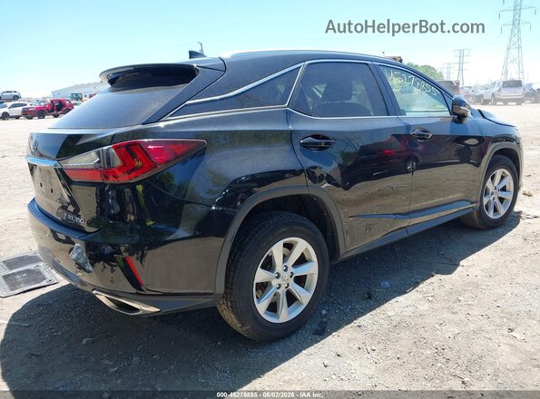 2T2BZMCA5GC040242 2016 LEXUS RX 350 Black Задня права чверть