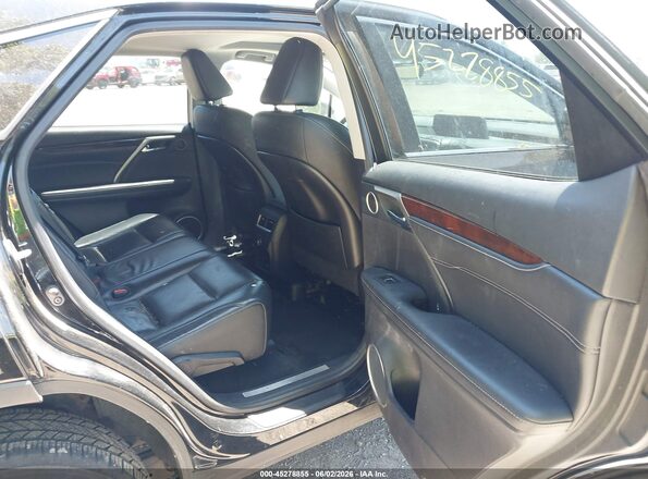 2T2BZMCA5GC040242 2016 LEXUS RX 350 Black Вид наклейки з VIN-кодом