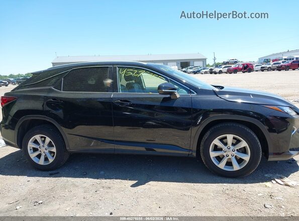 2T2BZMCA5GC040242 2016 LEXUS RX 350 Black Вид задньої частини салону