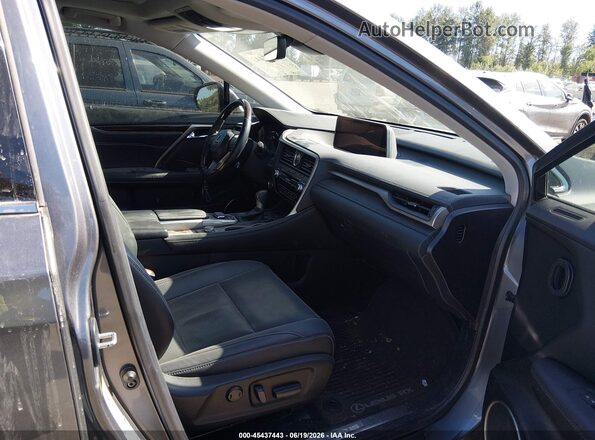 2T2BZMCA5HC056054 2017 LEXUS RX 350 Gray Front interior view