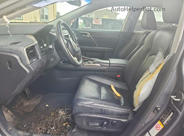 2T2BZMCA5HC069659 2017 LEXUS RX Gray Front interior view