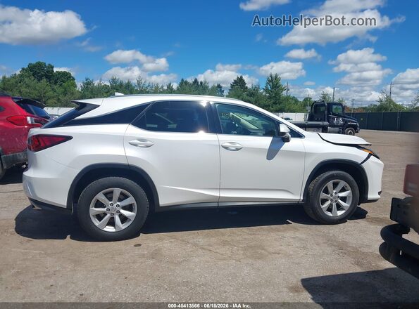 2T2BZMCA5HC071203 2017 LEXUS RX 350 White Rear interior view