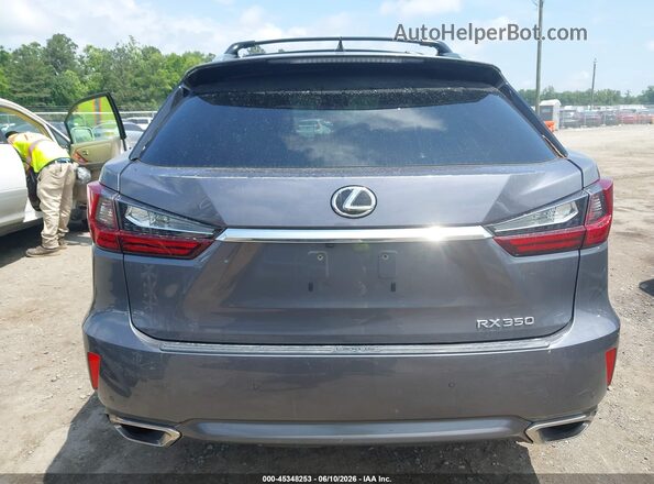 2T2BZMCA5HC110906 2017 LEXUS RX 350 Gray 