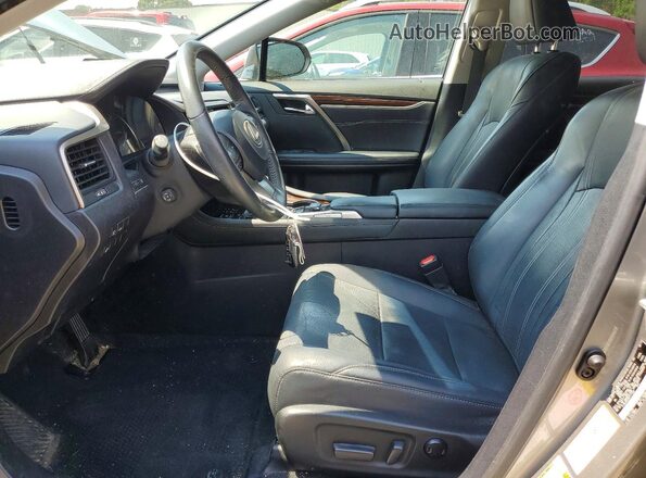 2T2BZMCA5HC111599 2017 LEXUS RX Gray Front interior view