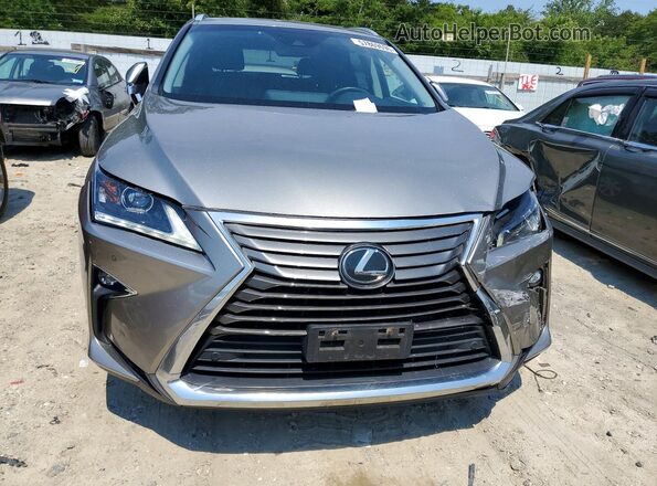 2T2BZMCA5HC111599 2017 LEXUS RX Gray Front view