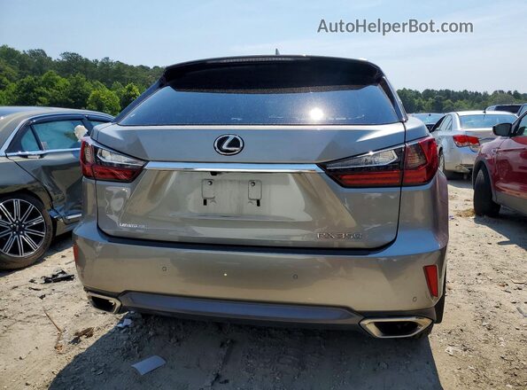 2T2BZMCA5HC111599 2017 LEXUS RX Gray Rear view