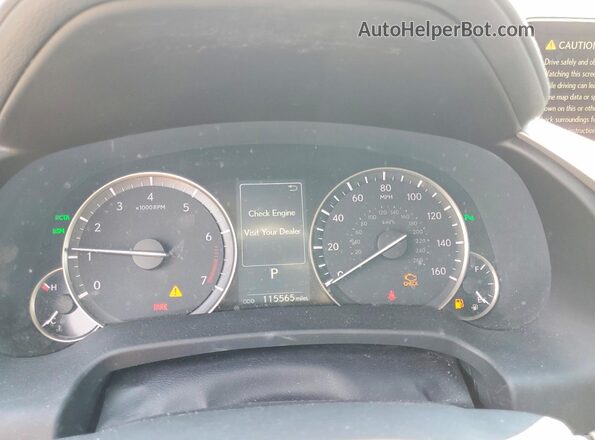 2T2BZMCA5HC111599 2017 LEXUS RX Gray Instrument cluster view