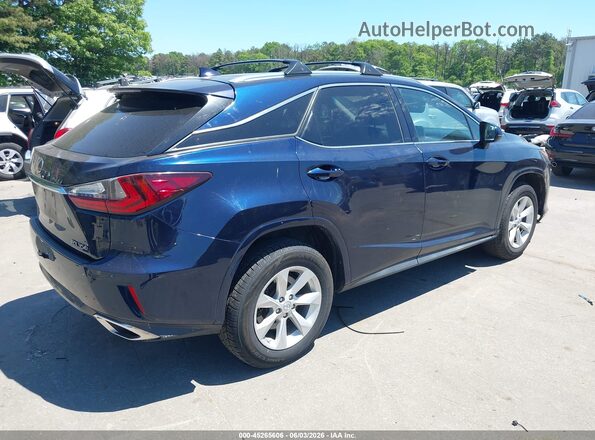 2T2BZMCA5HC134087 2017 LEXUS RX 350 Blue Հետևի աջ