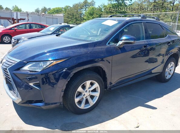 2T2BZMCA5HC134087 2017 LEXUS RX 350 Blue Սարքավորումների վահանակի տեսք