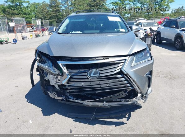 2T2BZMCA6HC094828 2017 LEXUS RX 350 Gray Front view