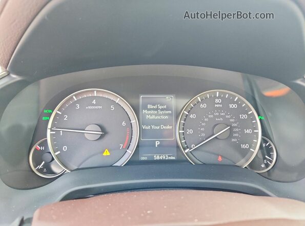 2T2BZMCA6HC098331 2017 LEXUS RX White Instrument cluster view