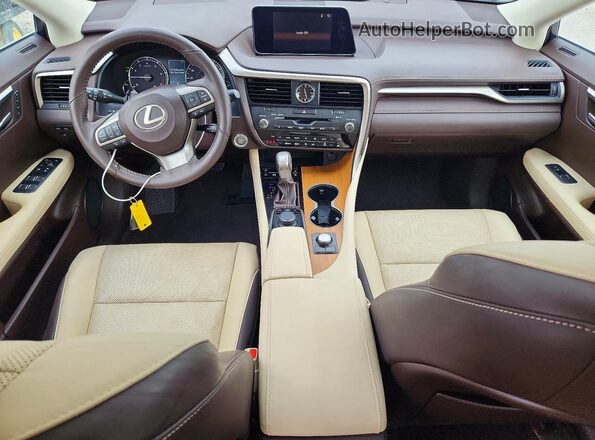 2T2BZMCA6HC098331 2017 LEXUS RX White Dashboard view
