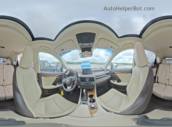 2T2BZMCA6HC098331 2017 LEXUS RX White 360 interior view