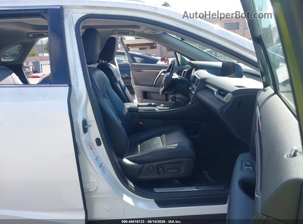 2T2BZMCA7GC013463 2016 LEXUS RX 350 White Вид салону спереду