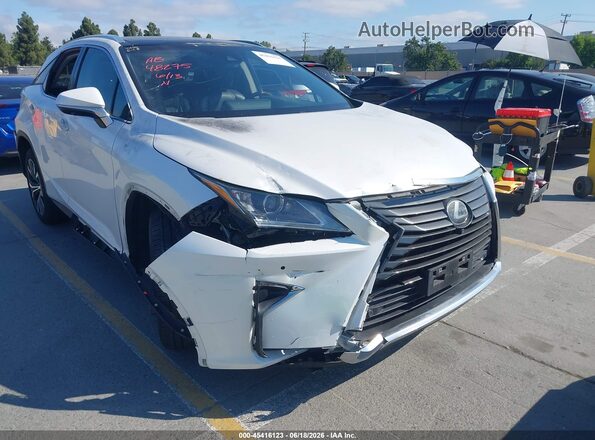 2T2BZMCA7GC013463 2016 LEXUS RX 350 White Вид щитка приладів