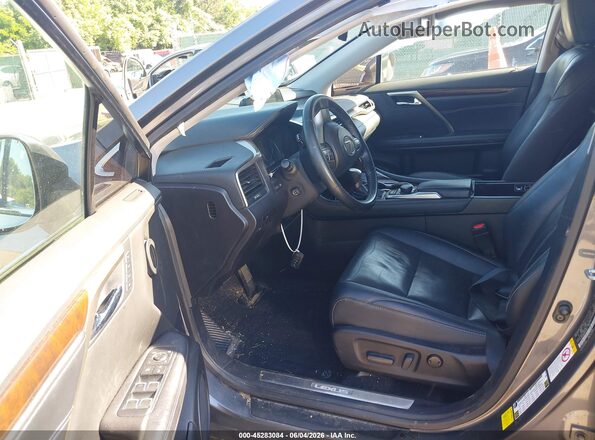 2T2BZMCA7GC014953 2016 LEXUS RX 350 Gray Front interior view
