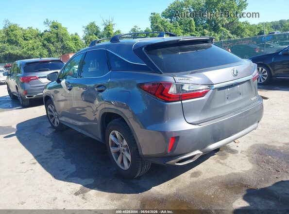2T2BZMCA7GC014953 2016 LEXUS RX 350 Gray Rear left