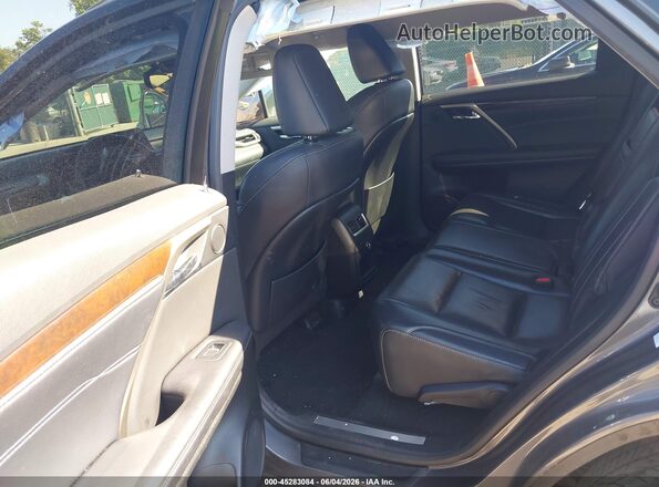 2T2BZMCA7GC014953 2016 LEXUS RX 350 Gray VIN sticker view