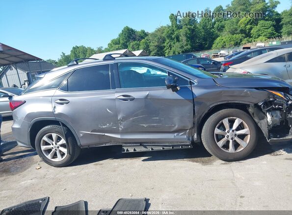 2T2BZMCA7GC014953 2016 LEXUS RX 350 Gray Rear interior view