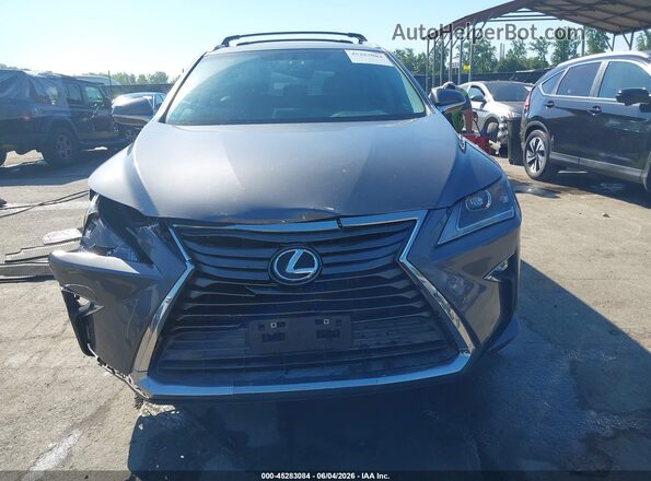 2T2BZMCA7GC014953 2016 LEXUS RX 350 Gray Instrument cluster view