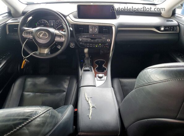 2T2BZMCA7GC023958 2016 LEXUS RX Gray Dashboard view