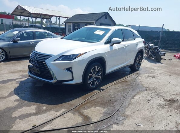 2T2BZMCA7HC057108 2017 LEXUS RX 350 White წინა მარცხენა ხედი სამი მეოთხედიდან