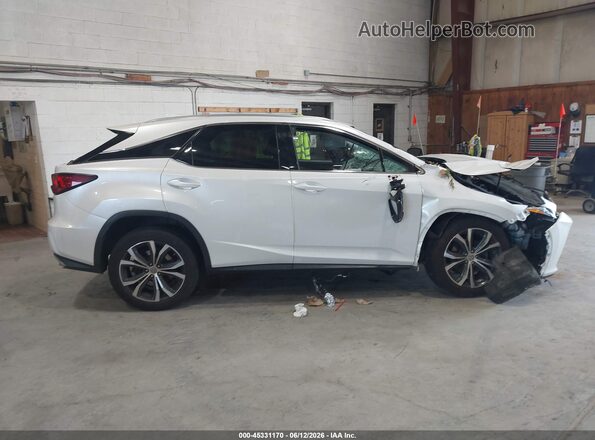 2T2BZMCA7HC059778 2017 LEXUS RX 350 White Instrument cluster view