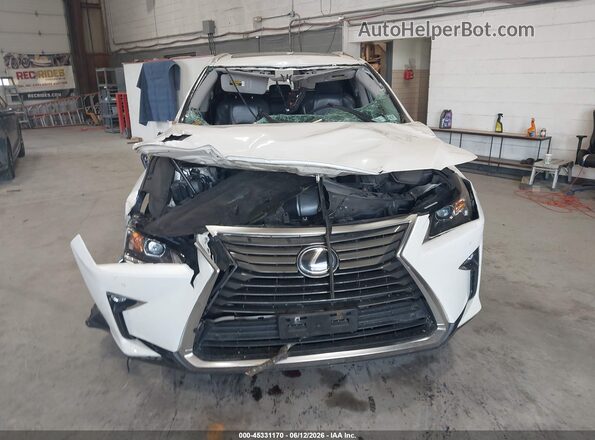 2T2BZMCA7HC059778 2017 LEXUS RX 350 White Dashboard view