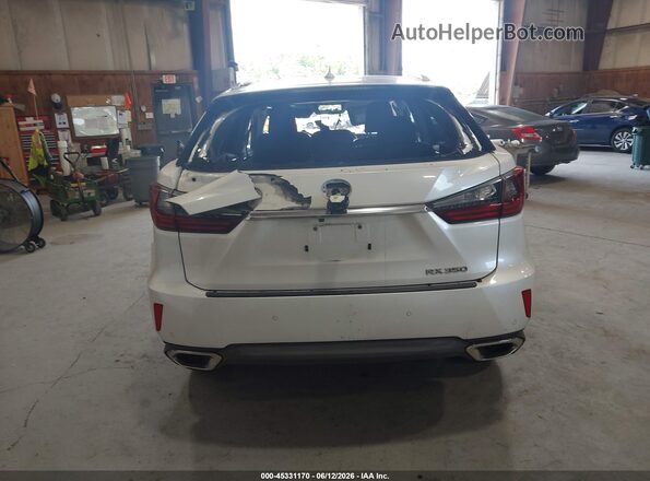 2T2BZMCA7HC059778 2017 LEXUS RX 350 White 
