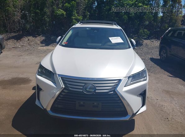 2T2BZMCA7HC062325 2017 LEXUS RX 350 White Rear interior view