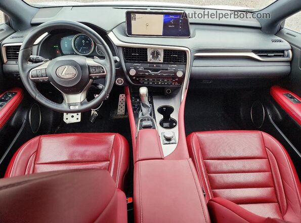 2T2BZMCA7HC075642 2017 LEXUS RX White Widok deski rozdzielczej