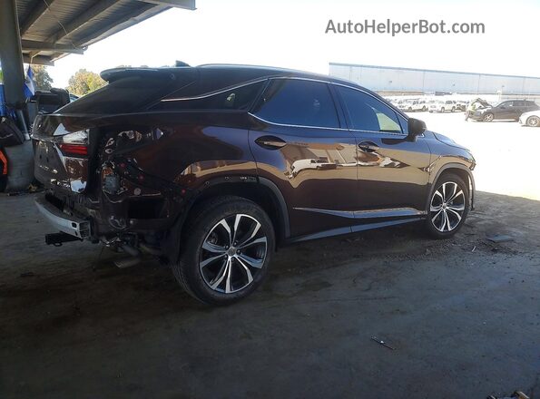 2T2BZMCA7HC085345 2017 LEXUS RX Brown Հետևի աջ