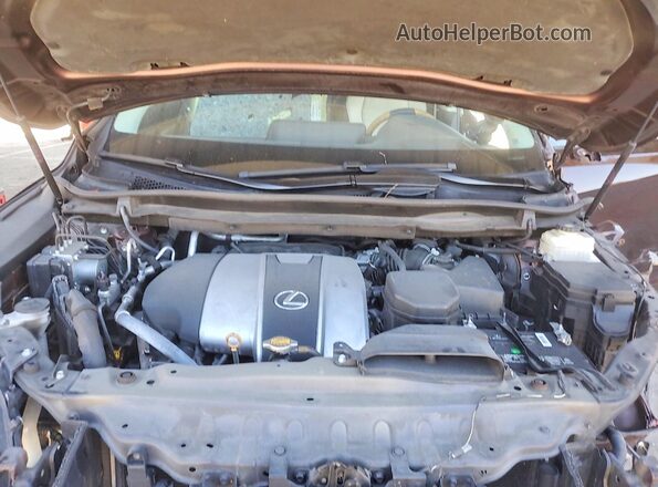 2T2BZMCA7HC085345 2017 LEXUS RX Brown Սալոնի հետևի տեսք