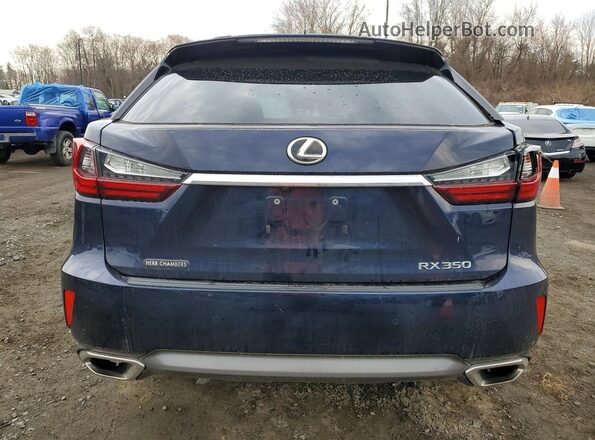 2T2BZMCA7HC088827 2017 LEXUS RX Blue Հետևի տեսք